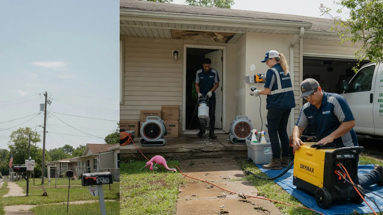 Storm Damage Water Removal in Waterford, PA near me